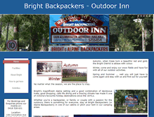 Tablet Screenshot of brightbackpackers.com.au